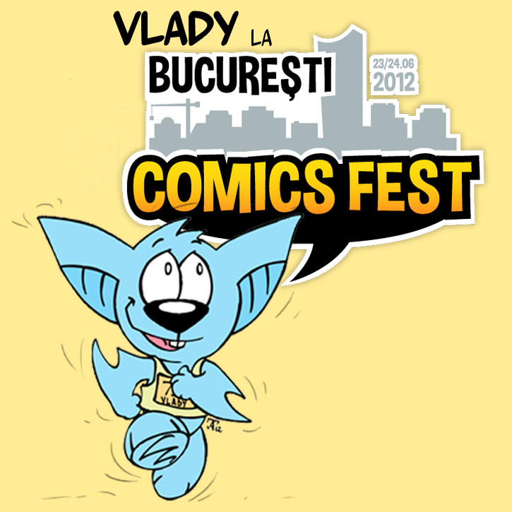 Vlady la Bucuresti Comics Fest